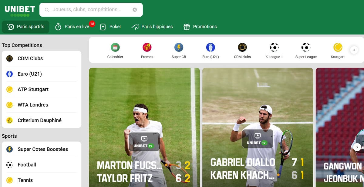 meilleur site de paris sportif france unibet